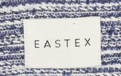 Eastex Women’s Blue Striped Woven Lined Blazer Jacket Size 16