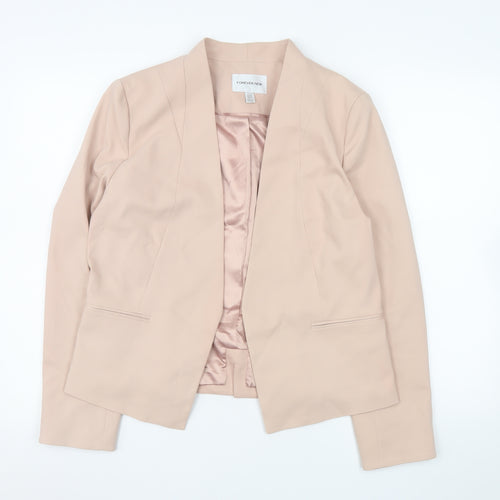Forever New Women’s Beige Size 16 Tailored Shawl Lapel Blazer