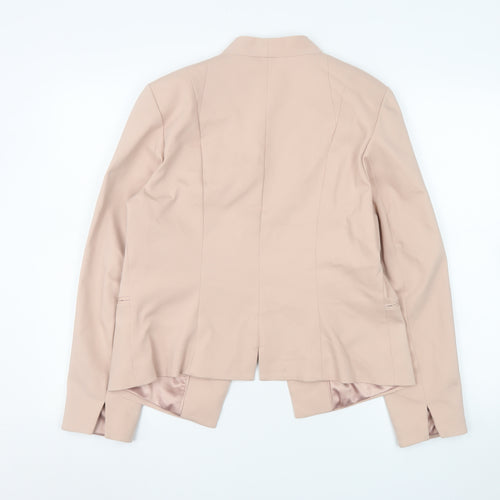 Forever New Women’s Beige Size 16 Tailored Shawl Lapel Blazer