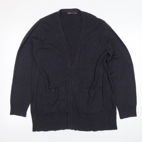 Marks and Spencer Womens Black Acrylic Long Sleeve Cardigan L