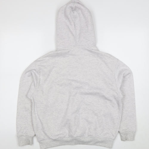Slazenger Women’s Grey Pullover Hoodie UK 6 XXS Cotton Blend