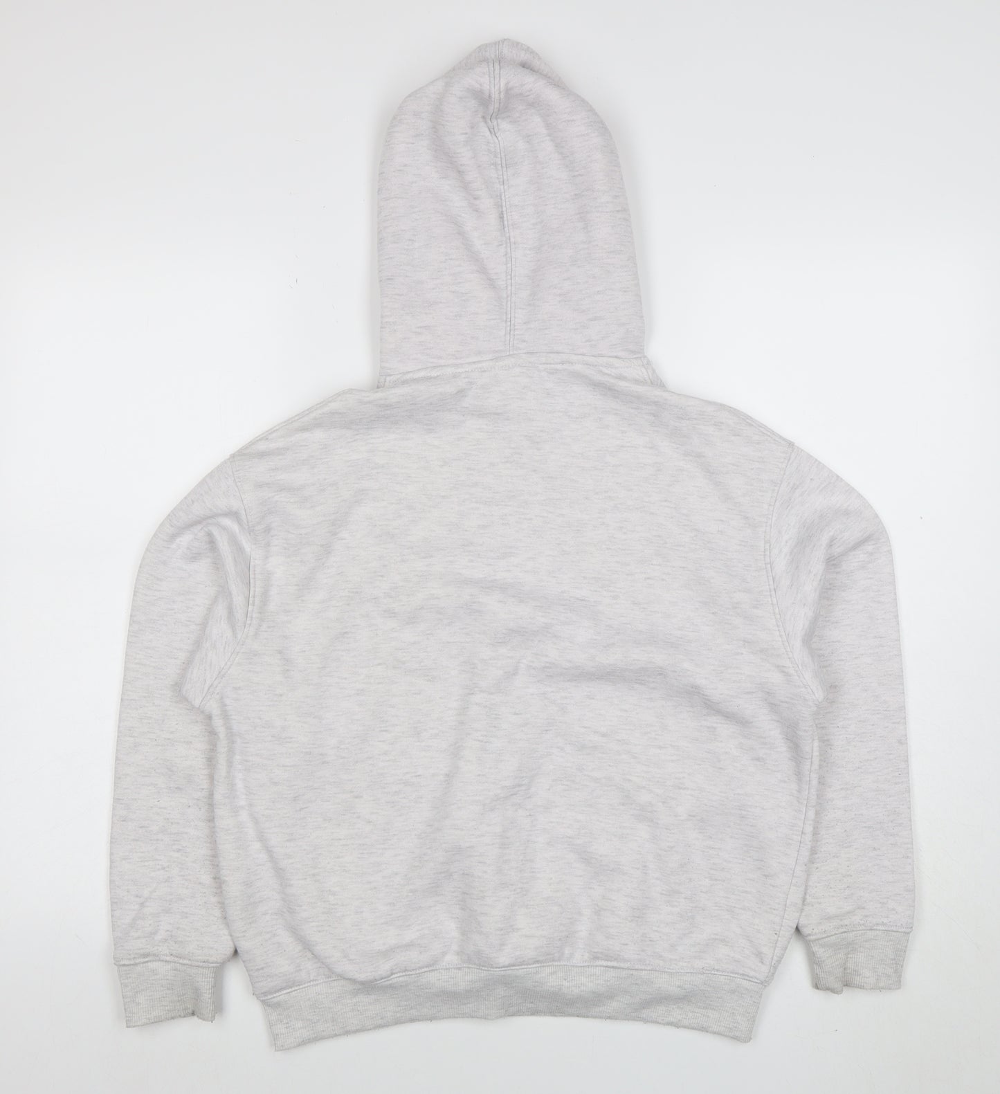 Slazenger Women’s Grey Pullover Hoodie UK 6 XXS Cotton Blend