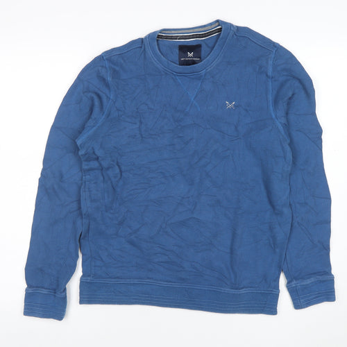 Crew Clothing Company Men's Blue Small Pullover Sweatshirt