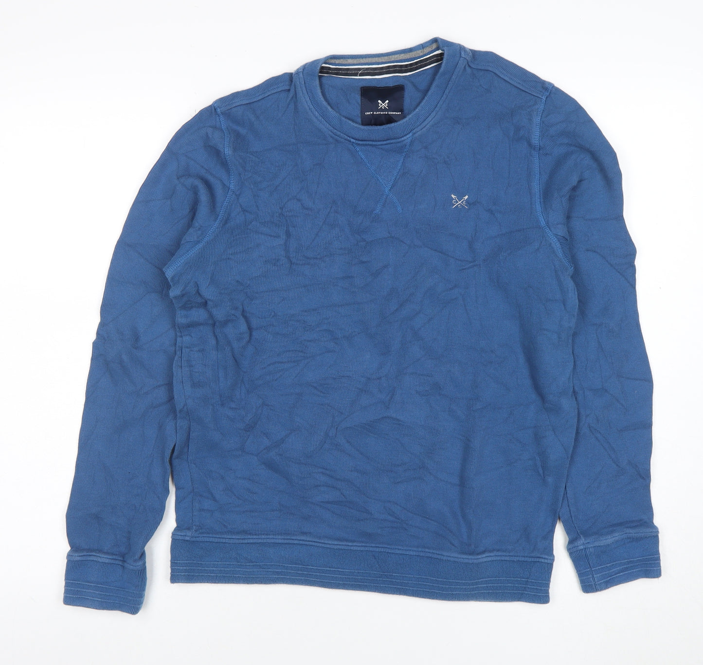 Crew Clothing Company Men's Blue Small Pullover Sweatshirt