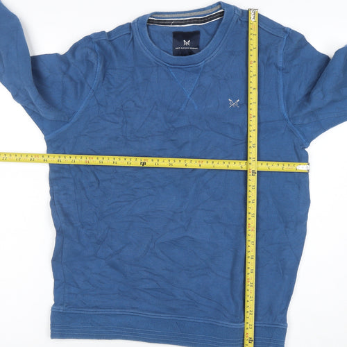 Crew Clothing Company Men's Blue Small Pullover Sweatshirt