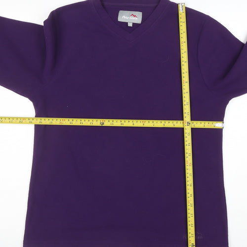 Peter Storm Women's Purple Fleece Pullover Sweatshirt Size 12
