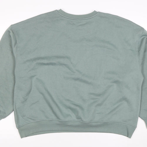 Dunnes Women’s Sage Green Venice Beach Print Sweatshirt XL