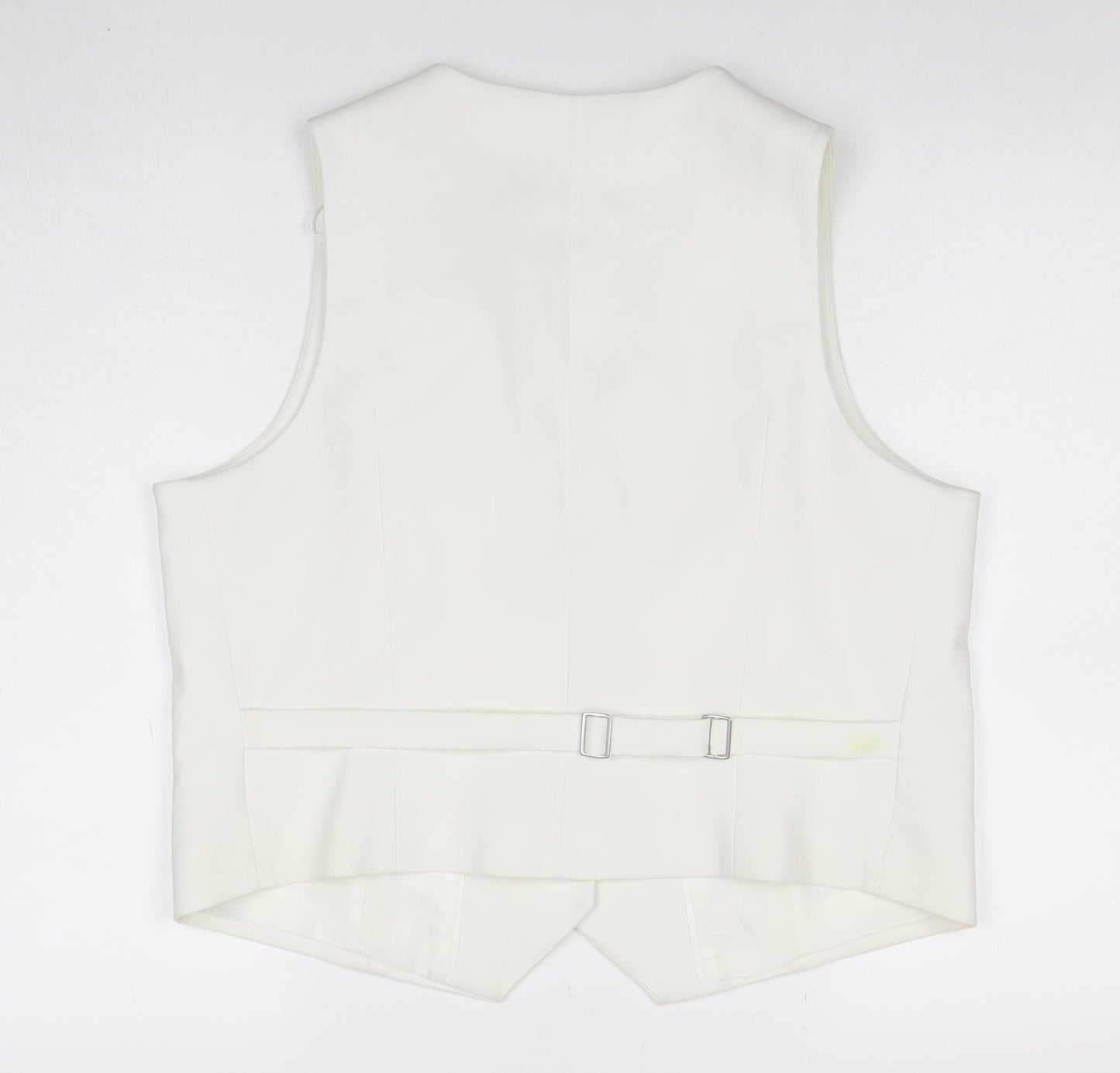 Marks and Spencer Women's Ivory Tuxedo Waistcoat Size 18 Tailored