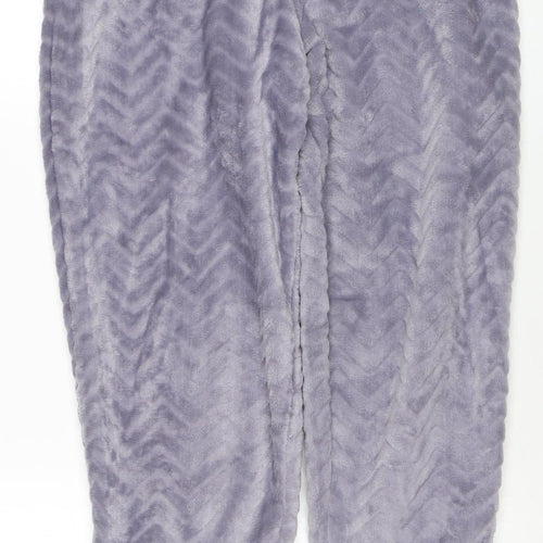 United Colors of Benetton Women’s Grey Velour Pyjama Pants S