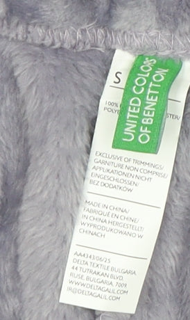United Colors of Benetton Women’s Grey Velour Pyjama Pants S