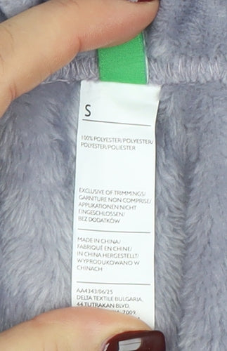 United Colors of Benetton Women’s Grey Velour Pyjama Pants S