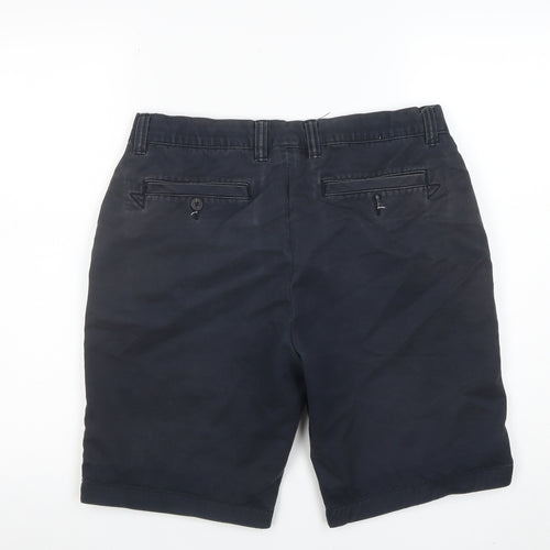 Jack Wills Men's Blue 32W Chino Shorts Cotton Casual