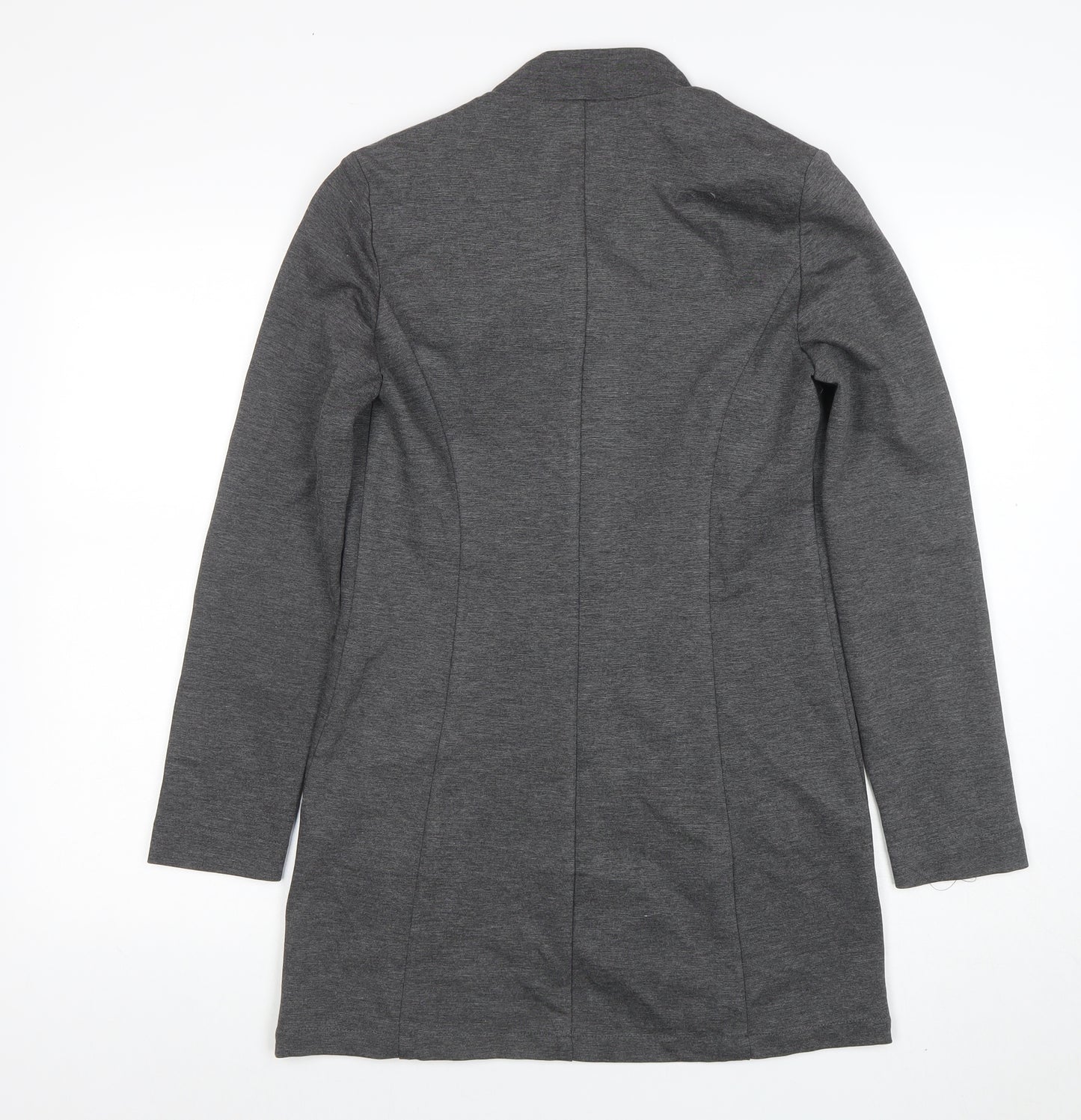 KAOS Grey Slim Fit Mid-Length Jersey Coat Unisex Adults Size 42