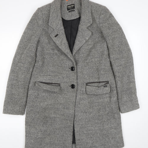 Silver Creek Women's Grey Wool Blend Long Coat Size S