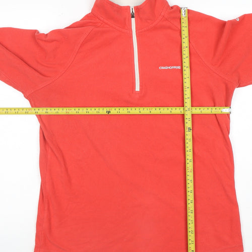 Craghoppers Women’s Red Fleece Pullover Sweatshirt UK 12