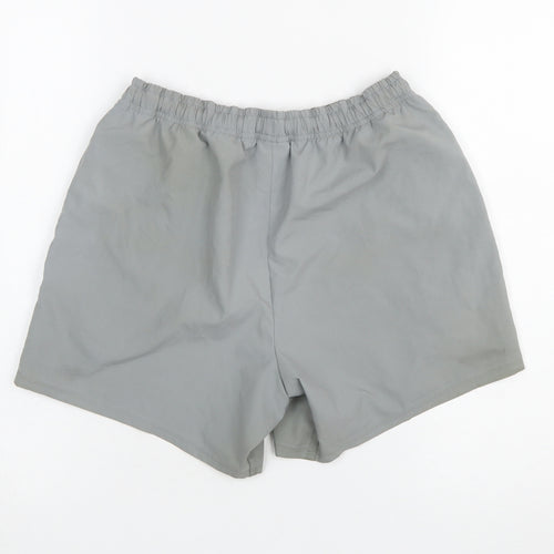 Gymshark Womens Grey XS Athletic Running Shorts Quick Dry Polyester