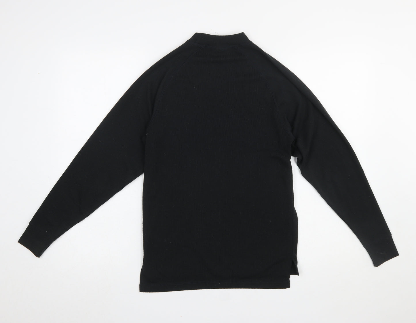 Trespass Womens Black XS Mock Neck Long Sleeve Thermal Top