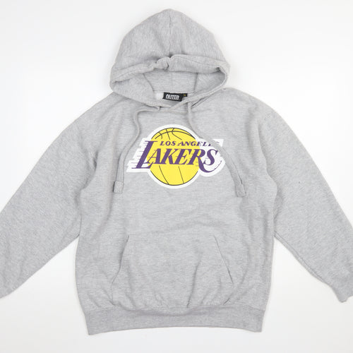 Outerstuff Women Grey Los Angeles Lakers Hoodie M Basketball Style