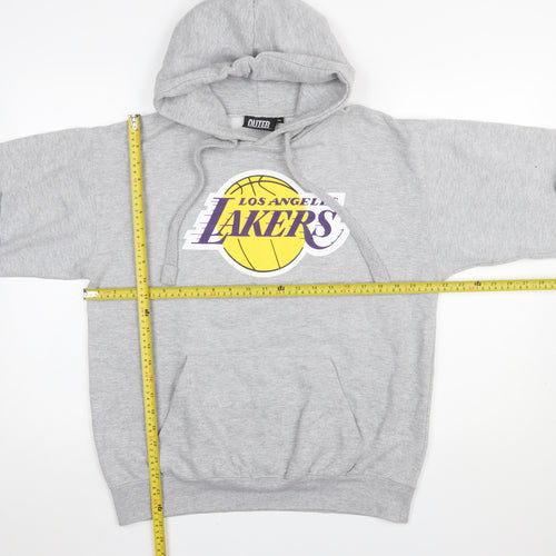 Outerstuff Women Grey Los Angeles Lakers Hoodie M Basketball Style