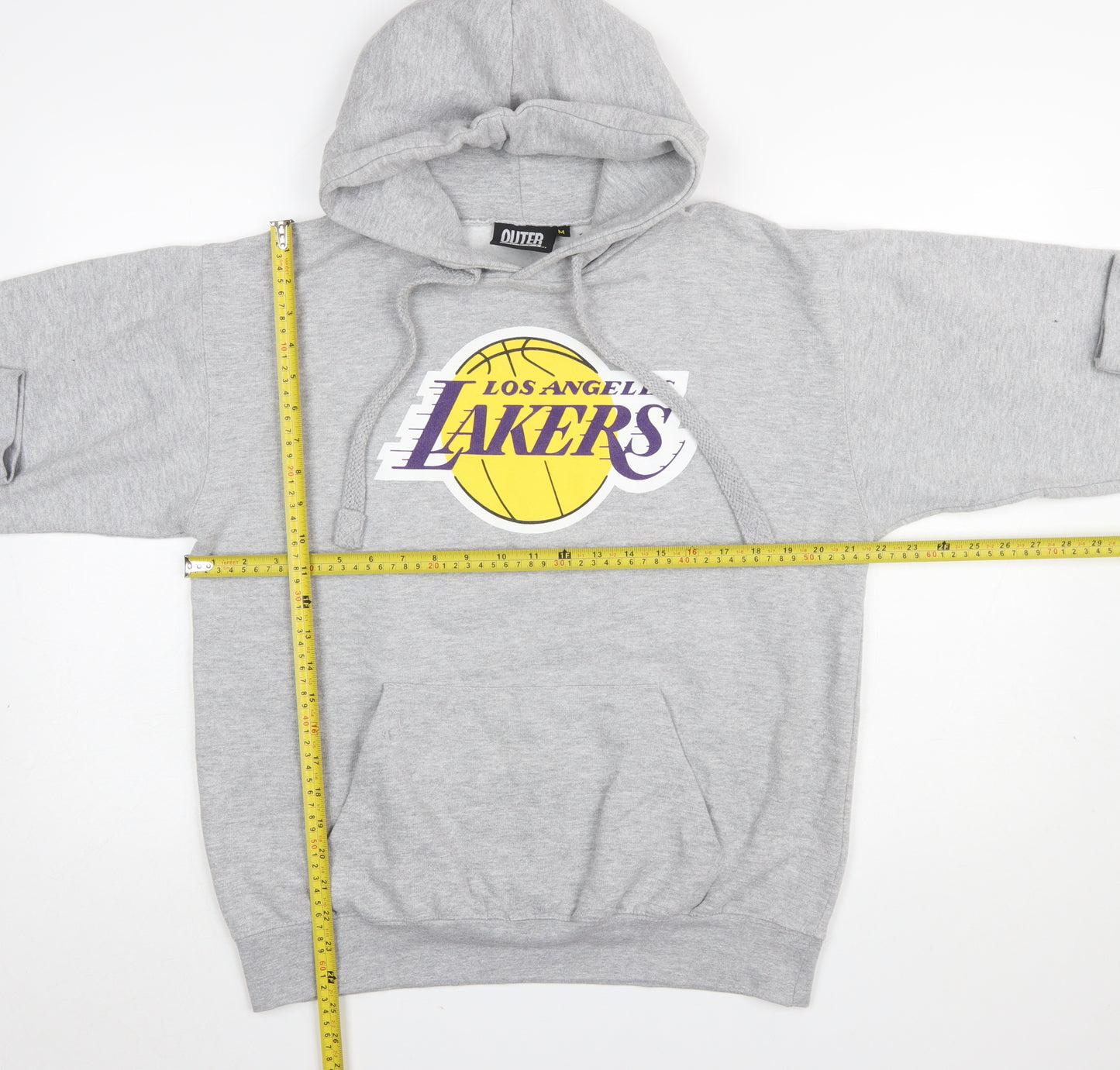 Outerstuff Women Grey Los Angeles Lakers Hoodie M Basketball Style