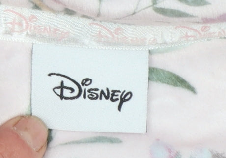 Disney Women’s Pink Bambi Floral Fleece Pyjama Top UK 12-14