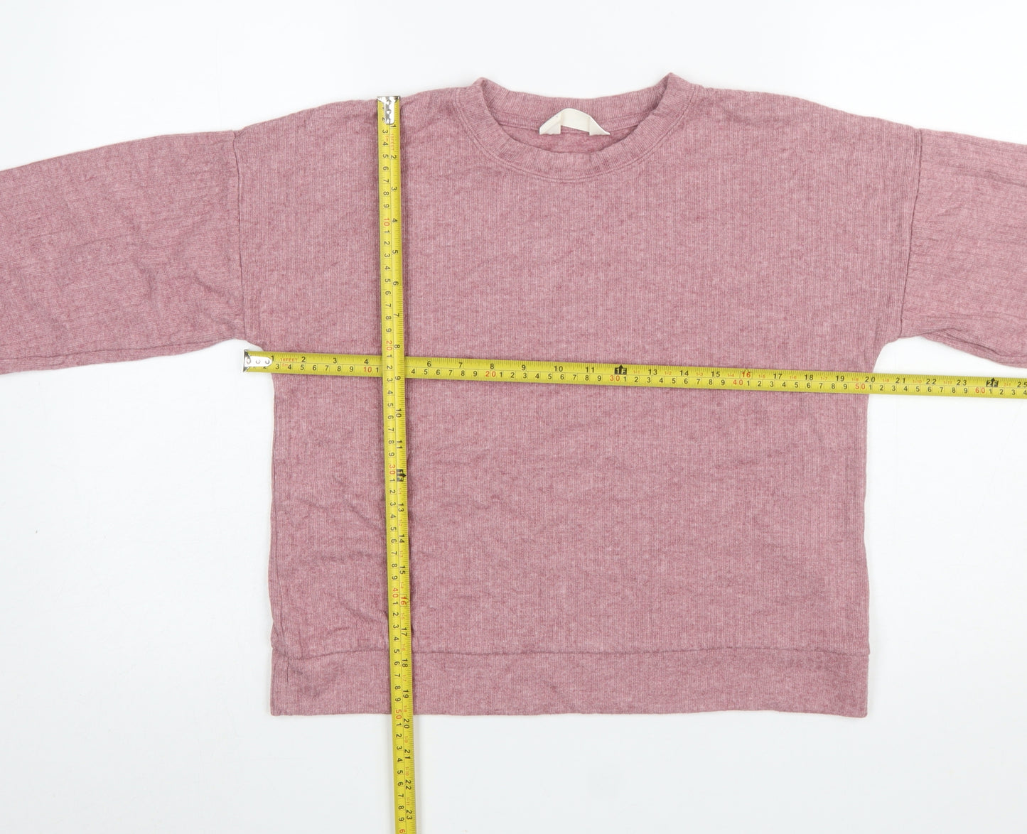 Marks and Spencer Women Pink Pullover Sweatshirt UK Small Soft Knit
