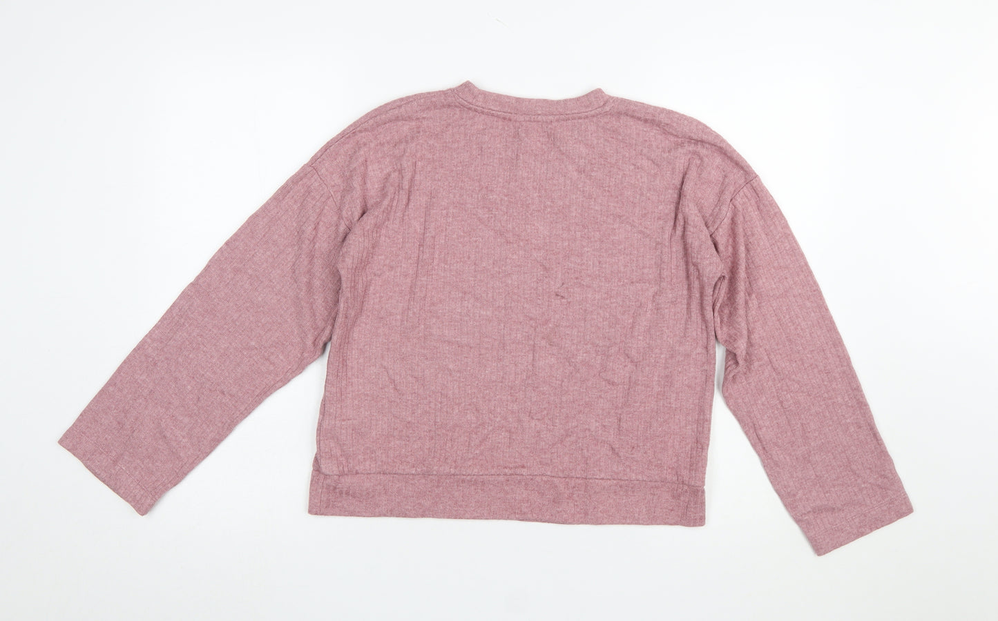 Marks and Spencer Women Pink Pullover Sweatshirt UK Small Soft Knit