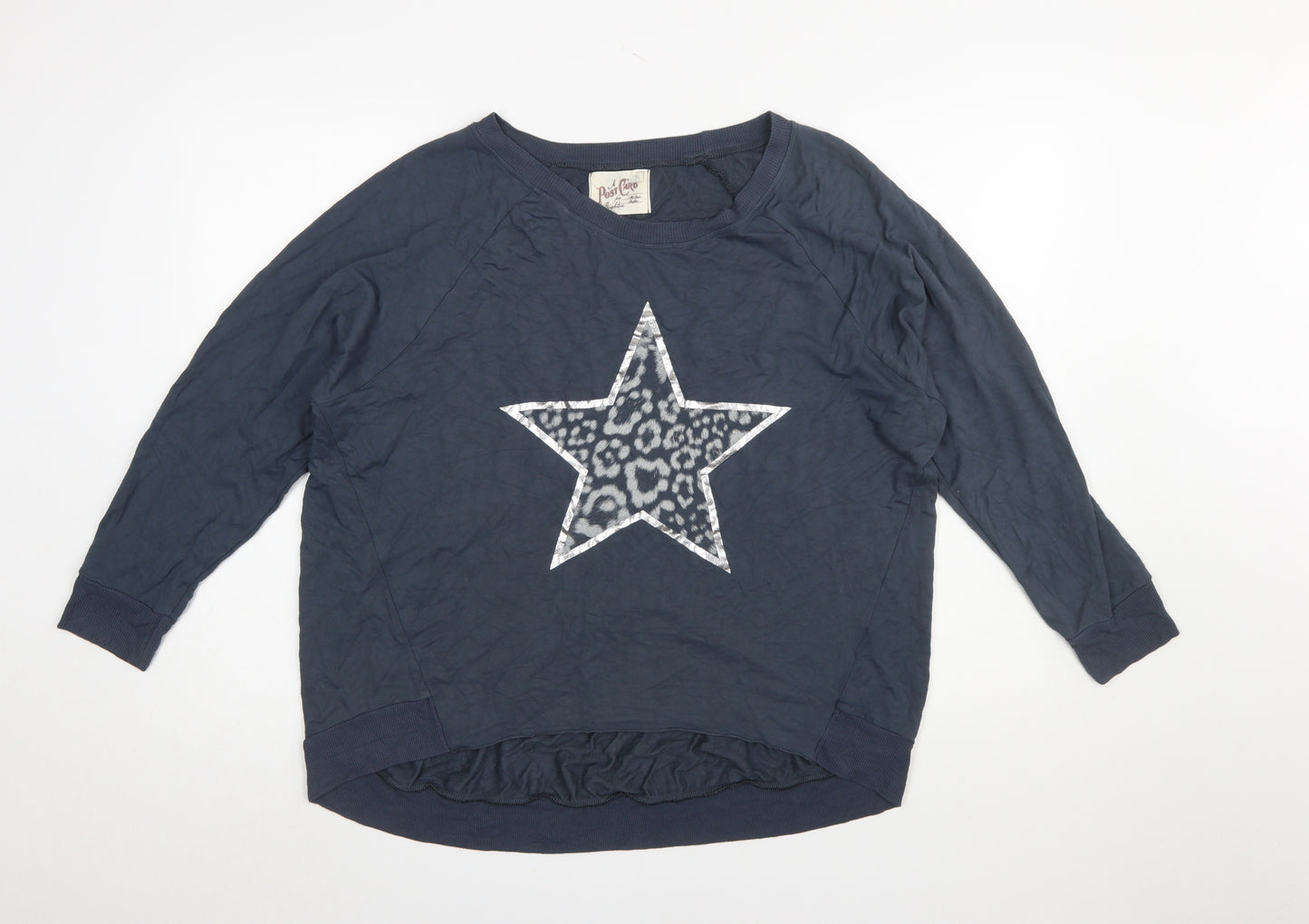 A Postcard From Brighton Women’s Blue Star Jersey Top Size 2