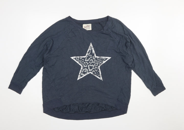 A Postcard From Brighton Women’s Blue Star Jersey Top Size 2