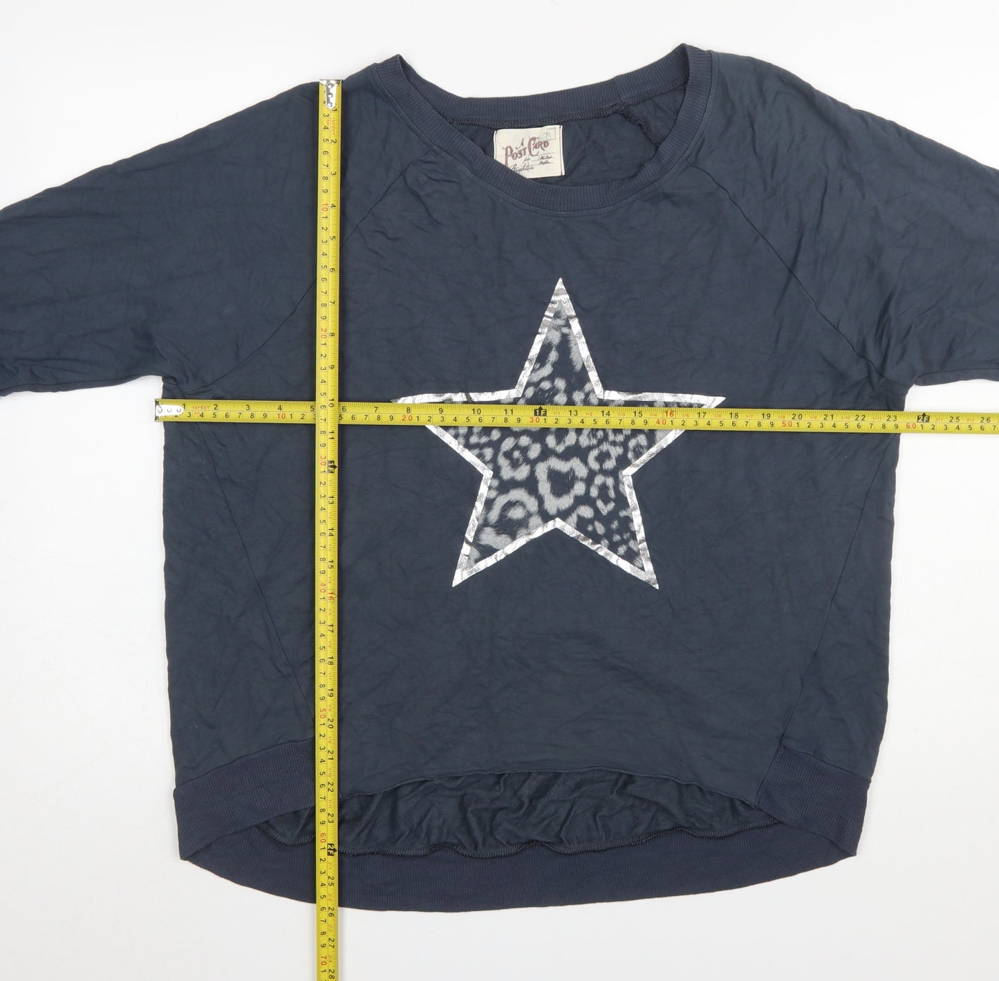 A Postcard From Brighton Women’s Blue Star Jersey Top Size 2