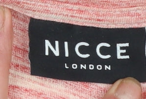 Nicce London Mens Multicoloured M Colourblock Short Sleeve T-Shirt