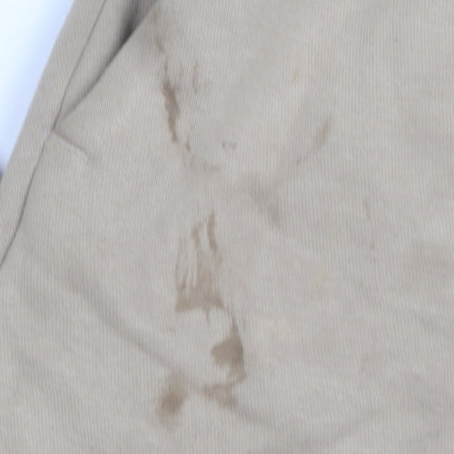 Adidas Womens Beige XL Jogger Sweatpants Cotton Blend Loungewear