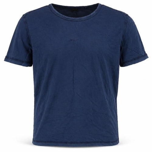 BOSS Men's Blue 2XL Regular Fit Cotton Crew Neck T-Shirt