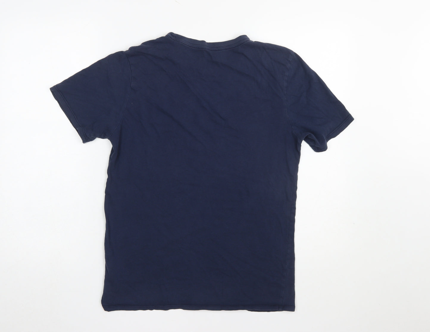 Nike Men's Blue Graphic Athletic Fit T-Shirt Size M