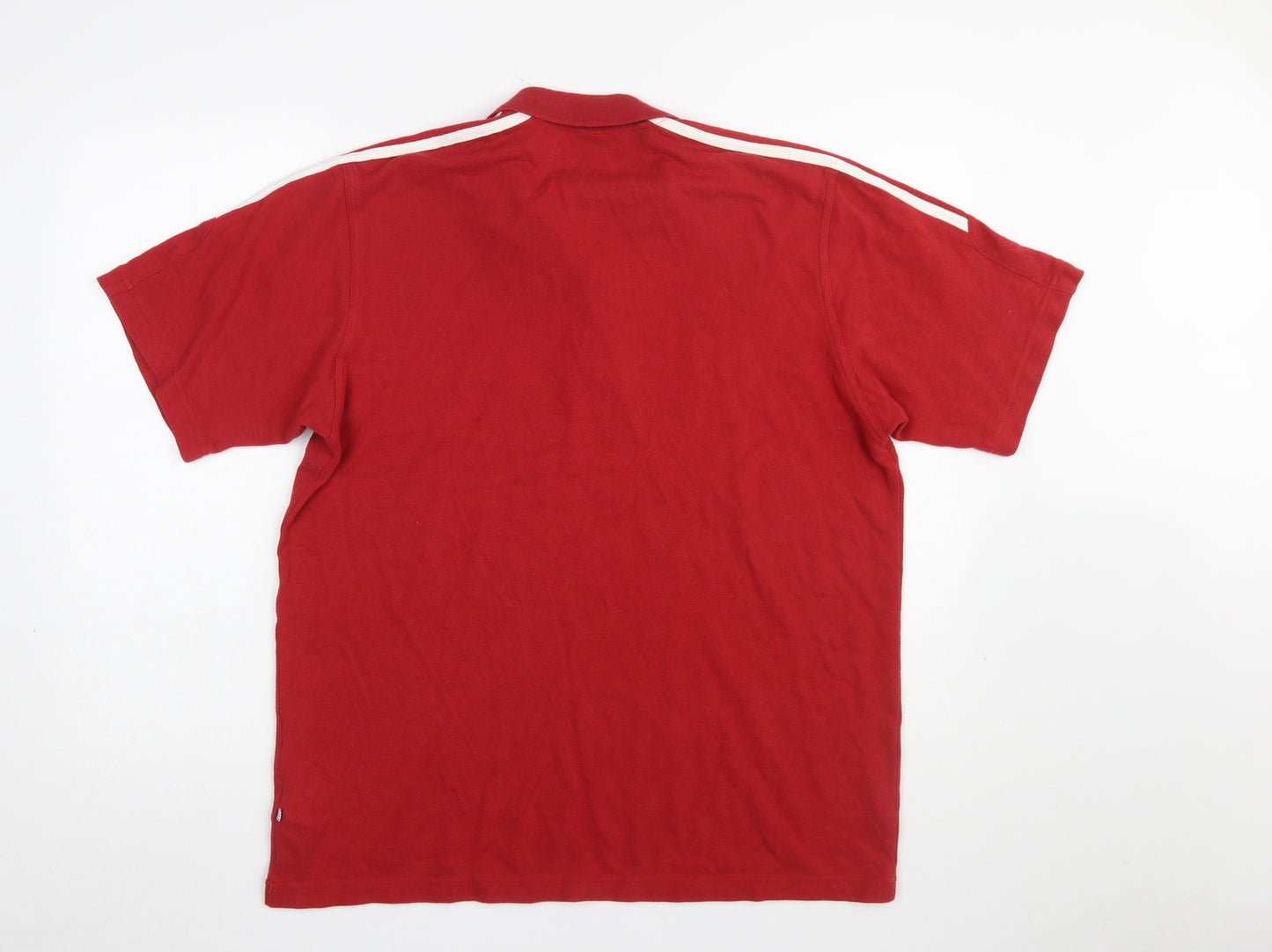 Adidas Men’s Red XL Polo Shirt London Marathon 2008 Sports Top