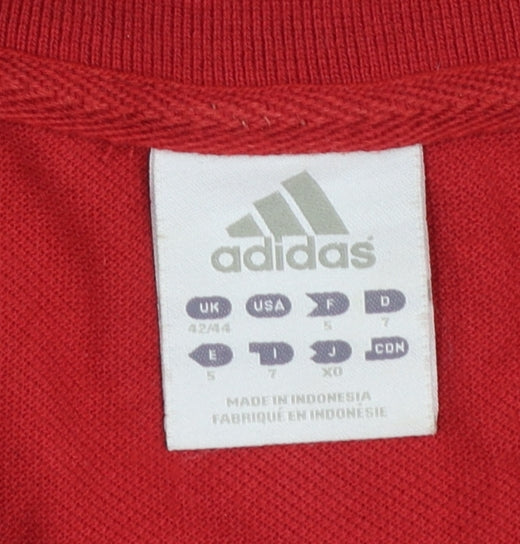 Adidas Men’s Red XL Polo Shirt London Marathon 2008 Sports Top