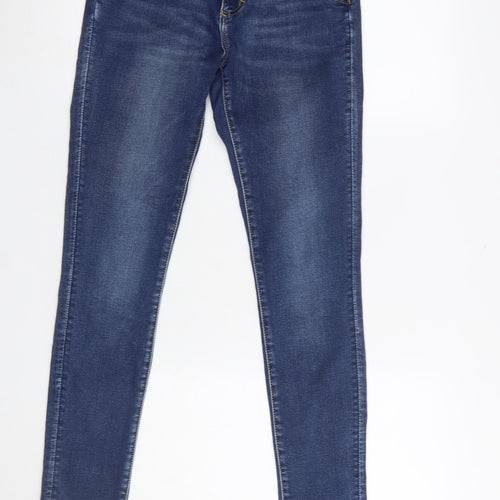 Toxik3 Womens Blue Skinny Jeans XS Slim Fit Stretch Denim