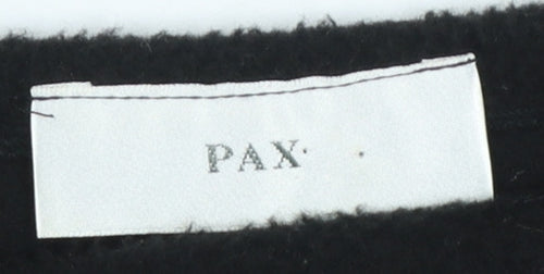 PAX Womens Black Fleece Short Straight Skirt Size M