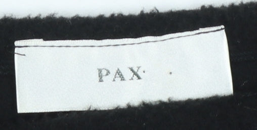 PAX Womens Black Fleece Short Straight Skirt Size M