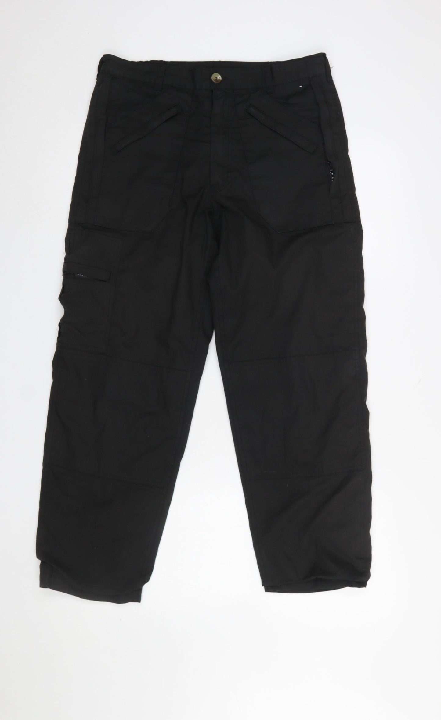 Regatta Professional Men's Black Cargo Work Trousers Size 30 Regular Fit