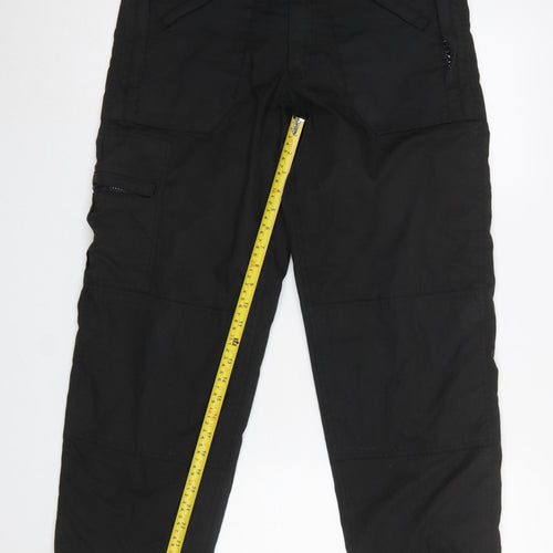 Regatta Professional Men's Black Cargo Work Trousers Size 30 Regular Fit