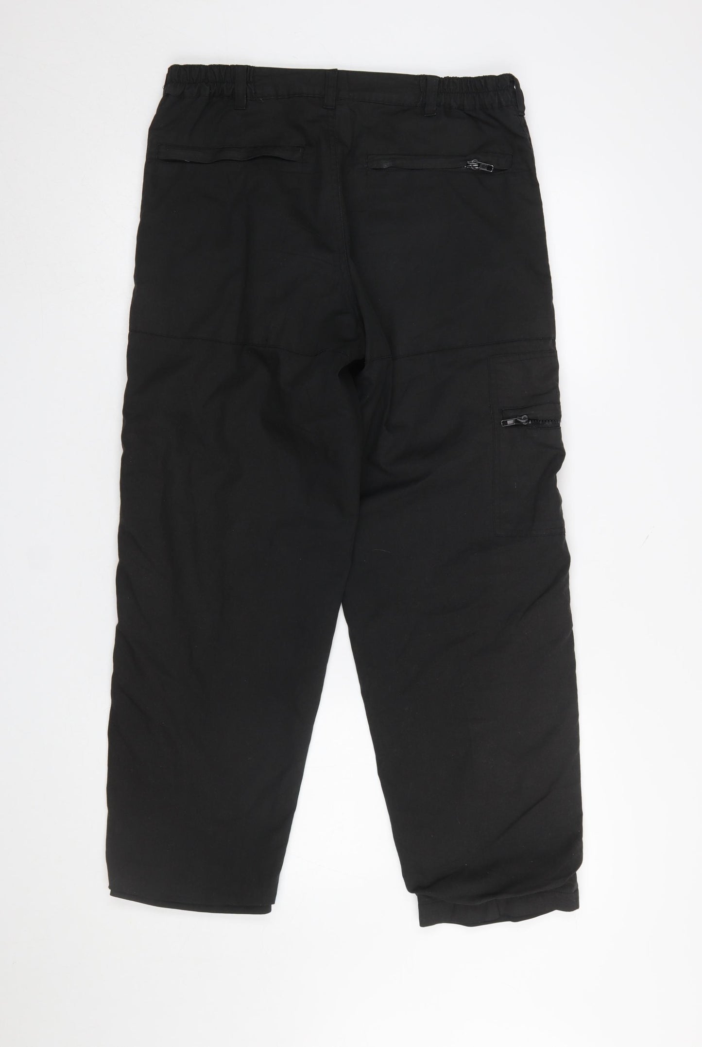 Regatta Professional Men's Black Cargo Work Trousers Size 30 Regular Fit