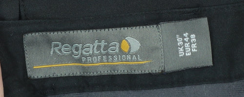 Regatta Professional Men's Black Cargo Work Trousers Size 30 Regular Fit