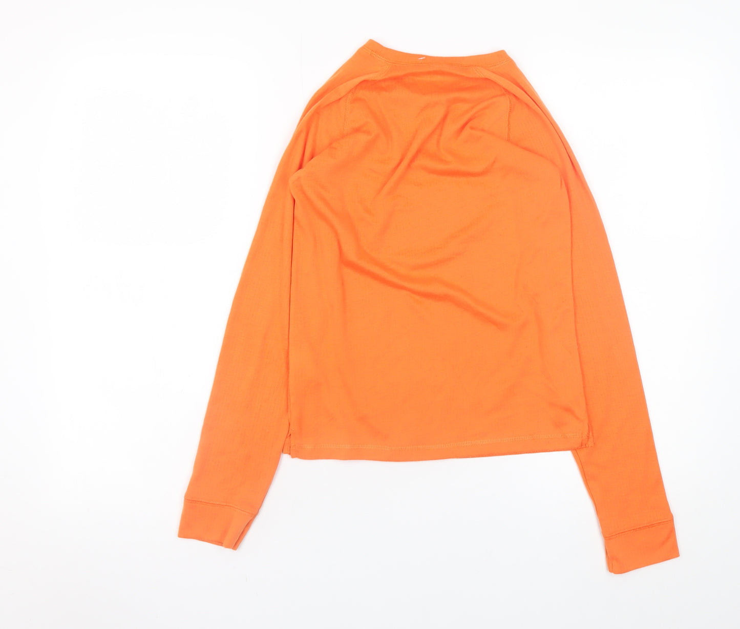Mountain Warehouse Teens Orange Isotherm Long Sleeve Thermal Top 11-12 Yrs