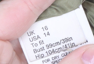 Jaeger Women Brown Check Wool Blend Blazer Jacket UK 16