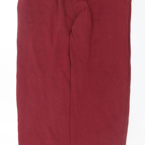 UCLA Men's Red Sweatpants Joggers M Collegiate Fleece Tapered Fit