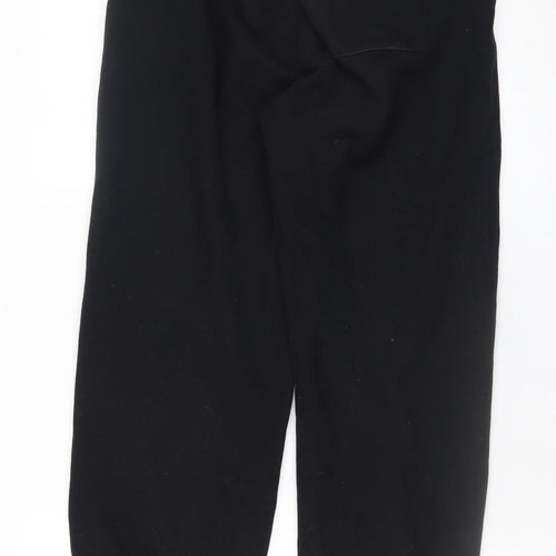 Adanola Men's Black XS Sweatpants Jogger Trousers Fleece Cuffed