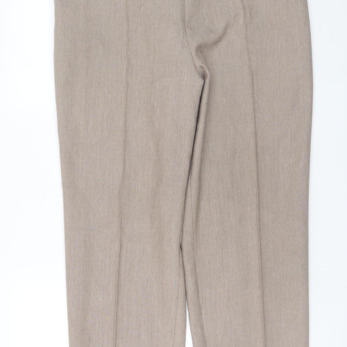 Marks and Spencer Women’s Beige Size 18 Straight Leg Trousers