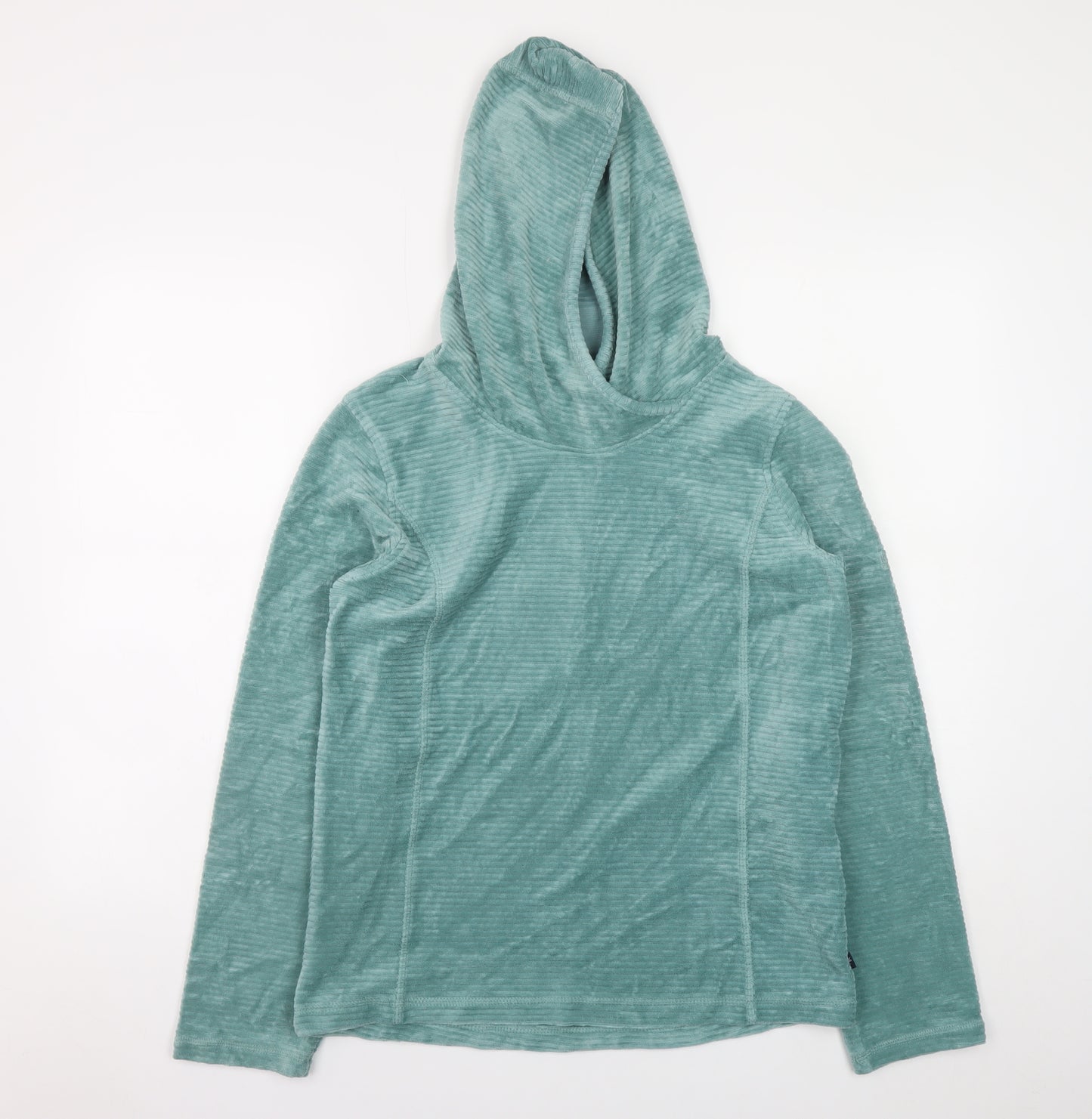 Regatta Great Outdoors Women's Green UK 12 Pullover Hoodie Cotton Blend Long Sleeve