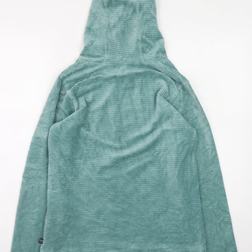 Regatta Great Outdoors Women's Green UK 12 Pullover Hoodie Cotton Blend Long Sleeve